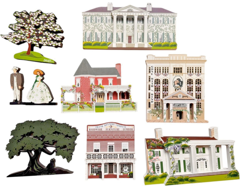 Sheila's Gone With The Wind Lot 9 Tara Twelve Oaks Scarlett Rhett Loew's